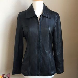 NWOT Winlit Leather Coat 🧥